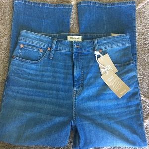 NWT Madewell Curvy Cali Demi-Boot Jeans size 32